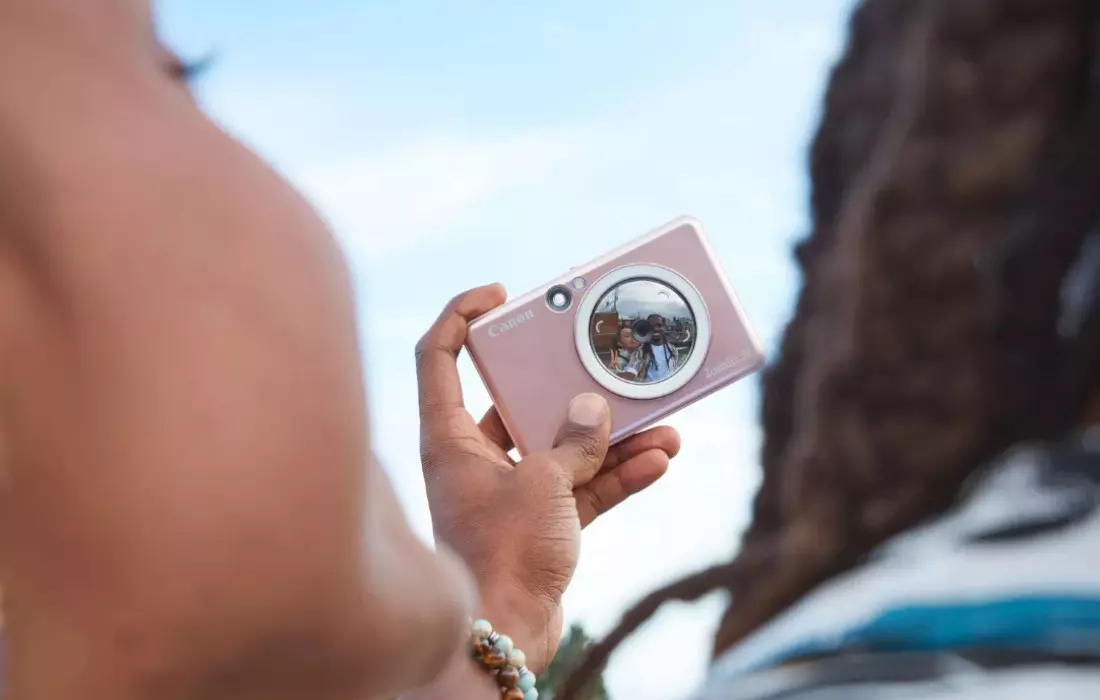 Aparat natychmiastowy z funkcją drukowania Canon Zoemini S2 Różowe złoto